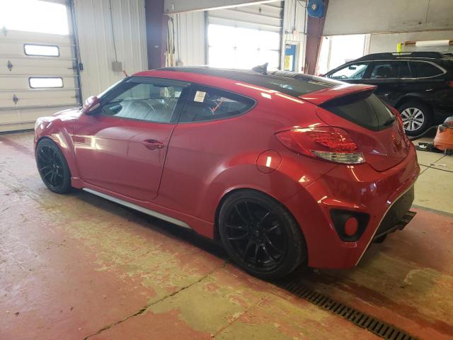 KMHTC6AEXFU224729 - 2015 HYUNDAI VELOSTER TURBO RED photo 2