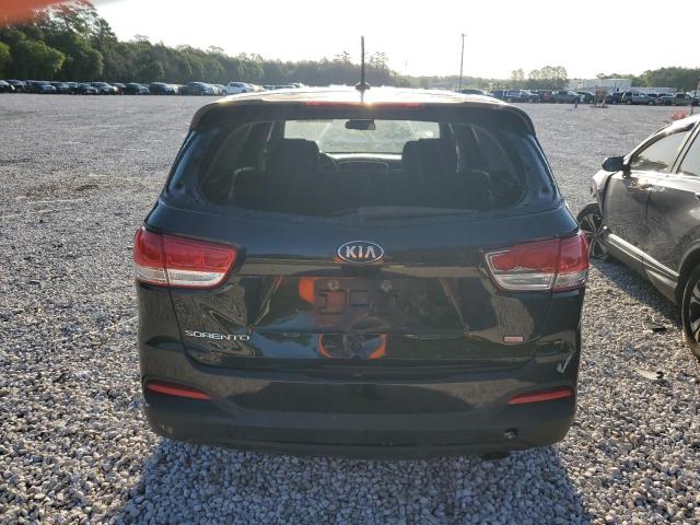 5XYPG4A31GG087504 - 2016 KIA SORENTO LX BLACK photo 6