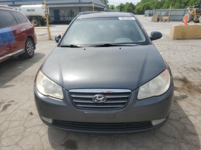 KMHDU46D57U093006 - 2007 HYUNDAI ELANTRA GLS CHARCOAL photo 5