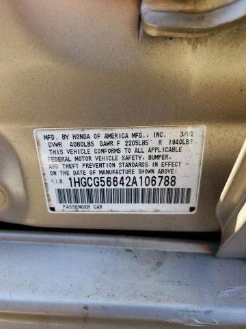 1HGCG56642A106788 - 2002 HONDA ACCORD EX TAN photo 13