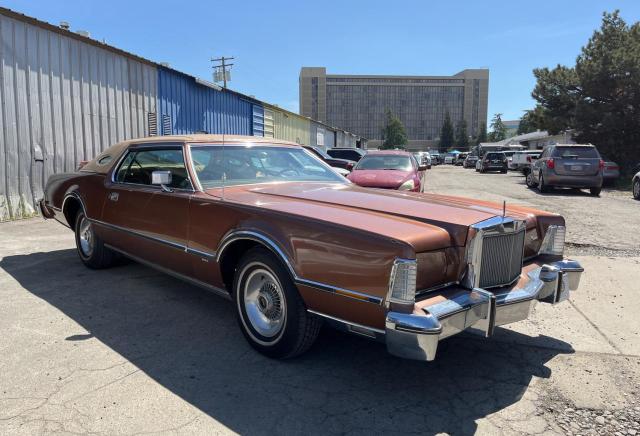 6Y89A807458 - 1976 LINCOLN MARK IV BROWN photo 1
