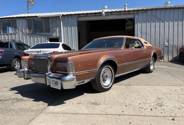 6Y89A807458 - 1976 LINCOLN MARK IV BROWN photo 2