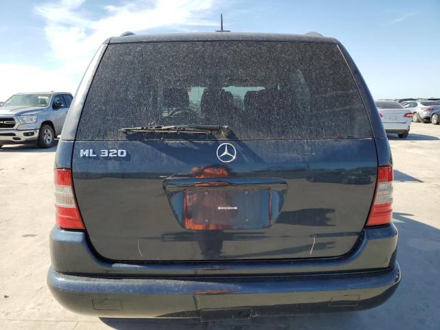 4JGAB54E31A282692 - 2001 MERCEDES-BENZ ML 320 BLACK photo 6