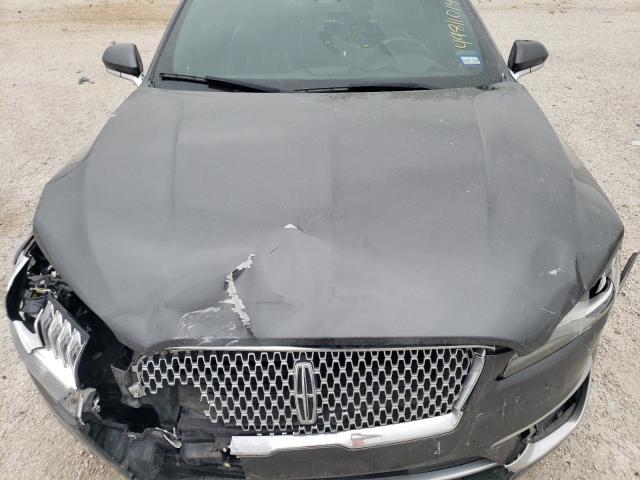 3LN6L5KU1KR610955 - 2019 LINCOLN MKZ GRAY photo 11