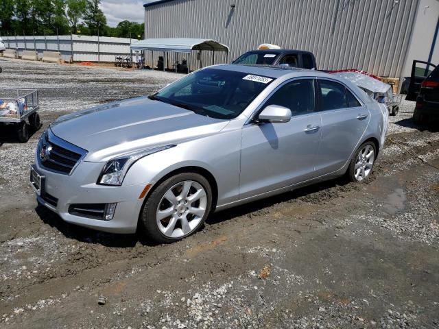 1G6AC5S34D0153117 - 2013 CADILLAC ATS PERFORMANCE SILVER photo 1