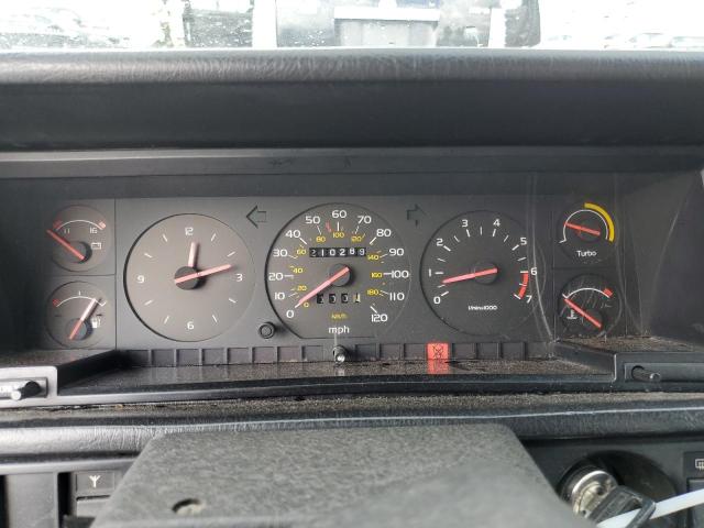 YV1FA8758K2182085 - 1989 VOLVO 740 GRAY photo 9