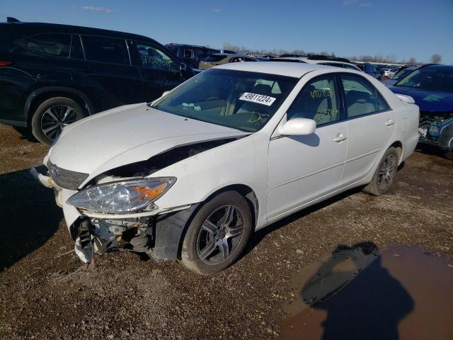 4T1BE32K73U207925 - 2003 TOYOTA CAMRY LE WHITE photo 1