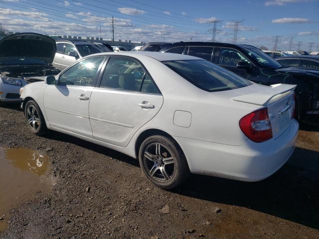 4T1BE32K73U207925 - 2003 TOYOTA CAMRY LE WHITE photo 2