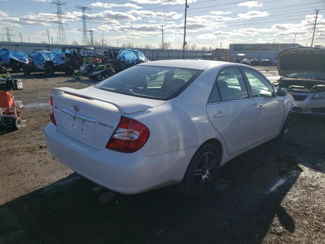 4T1BE32K73U207925 - 2003 TOYOTA CAMRY LE WHITE photo 3