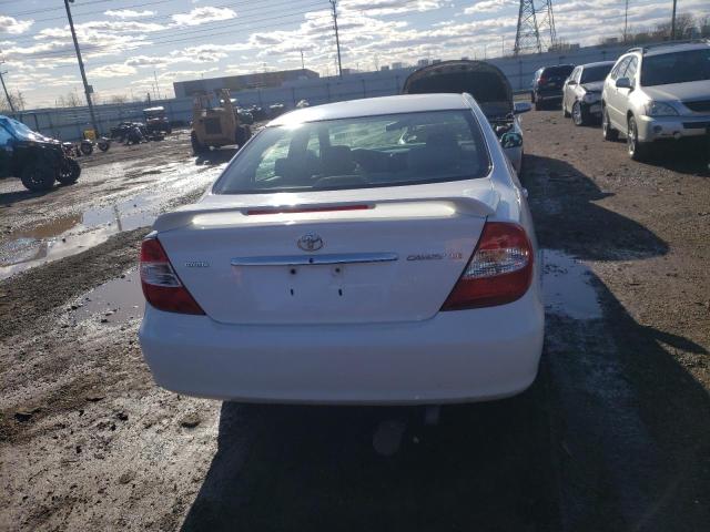 4T1BE32K73U207925 - 2003 TOYOTA CAMRY LE WHITE photo 6