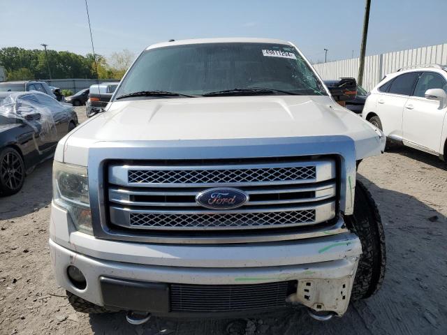 1FTFW1ET9DFB15149 - 2013 FORD F150 SUPERCREW WHITE photo 5