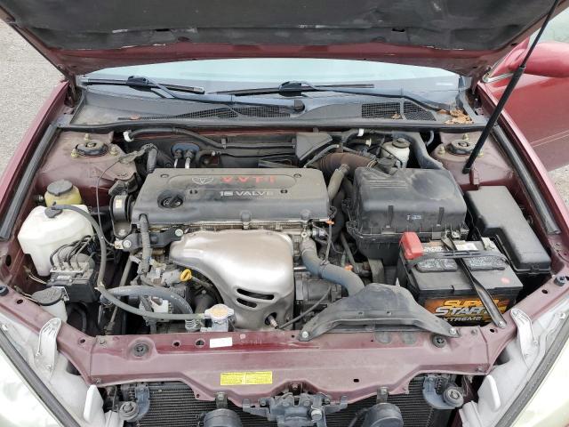 4T1BE32K05U041749 - 2005 TOYOTA CAMRY LE RED photo 11