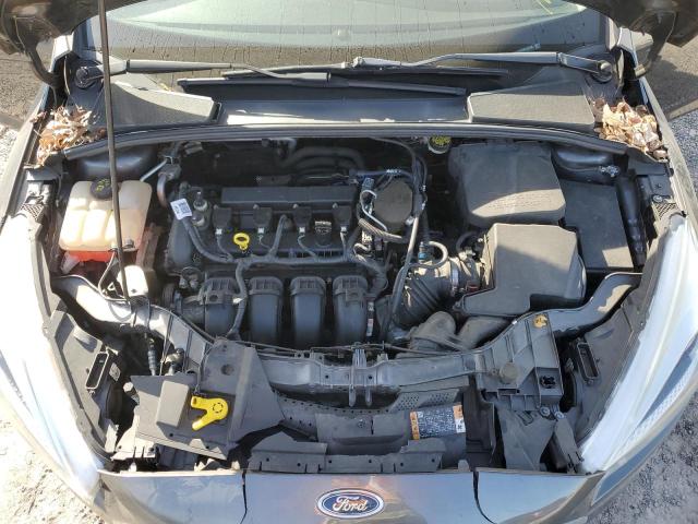 1FADP3E25FL215752 - 2015 FORD FOCUS S GRAY photo 11