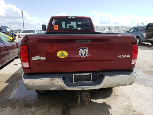 3C6UR5JL9GG280799 - 2016 RAM 2500 SLT ბურგუნდია ფოტო 6