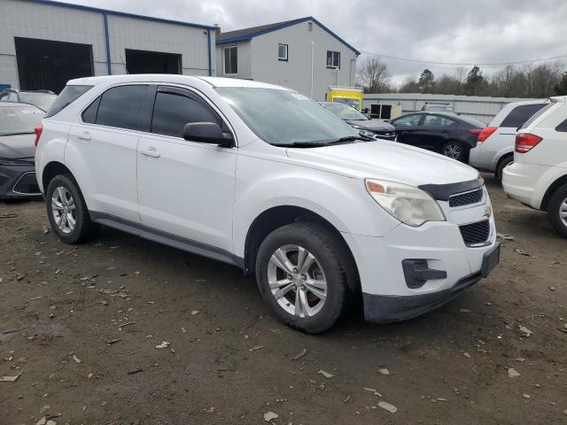 2GNALBEK3C6301625 - 2012 CHEVROLET EQUINOX LS WHITE photo 4