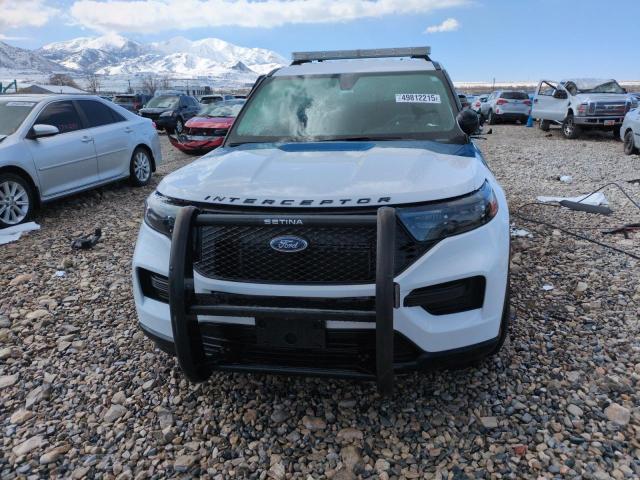 1FM5K8AC8NGC05986 - 2022 FORD EXPLORER POLICE INTERCEPTOR 双色 照片 5