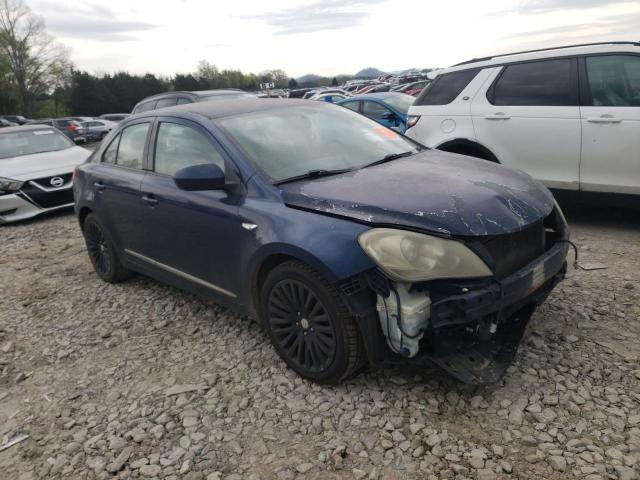 JS2RE9A3XC6100295 - 2012 SUZUKI KIZASHI SE BLUE photo 4