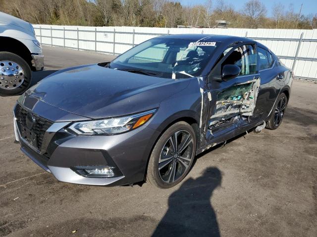 3N1AB8DV9NY290984 - 2022 NISSAN SENTRA SR GRAY photo 1