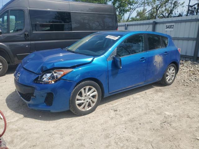 JM1BL1M73C1611149 - 2012 MAZDA 3 I BLUE photo 1