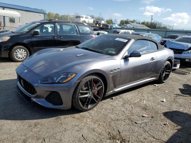 ZAM45VMAXJ0310303 - 2018 MASERATI GRANTURISM S GRAY photo 1