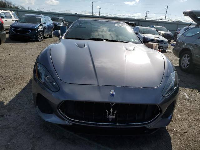 ZAM45VMAXJ0310303 - 2018 MASERATI GRANTURISM S GRAY photo 5