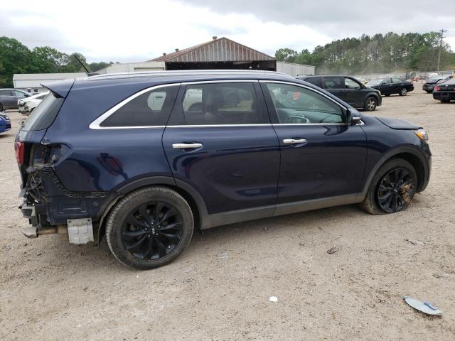 5XYPH4A56LG696211 - 2020 KIA SORENTO EX BLUE photo 3