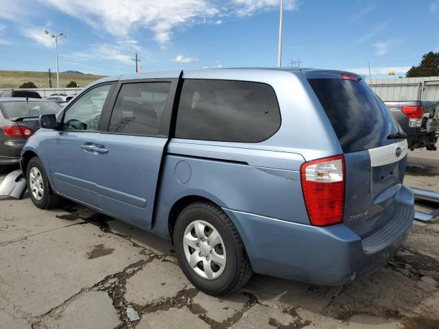 KNDMB233666069939 - 2006 KIA SEDONA EX BLUE photo 2