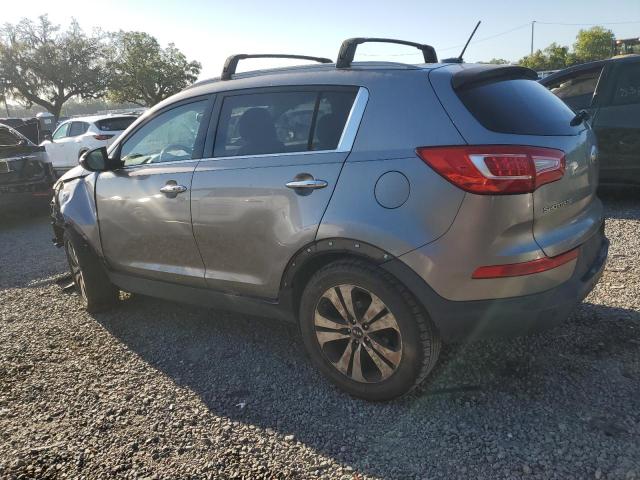 KNDPC3A28D7452802 - 2013 KIA SPORTAGE EX GRAY photo 2