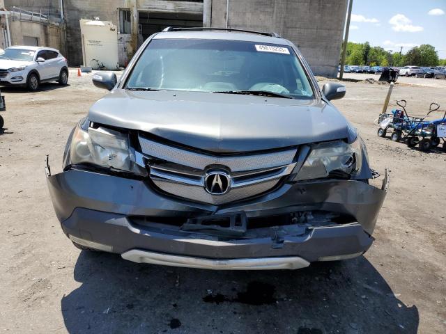 2HNYD28398H514769 - 2008 ACURA MDX TECHNOLOGY GRAY photo 5