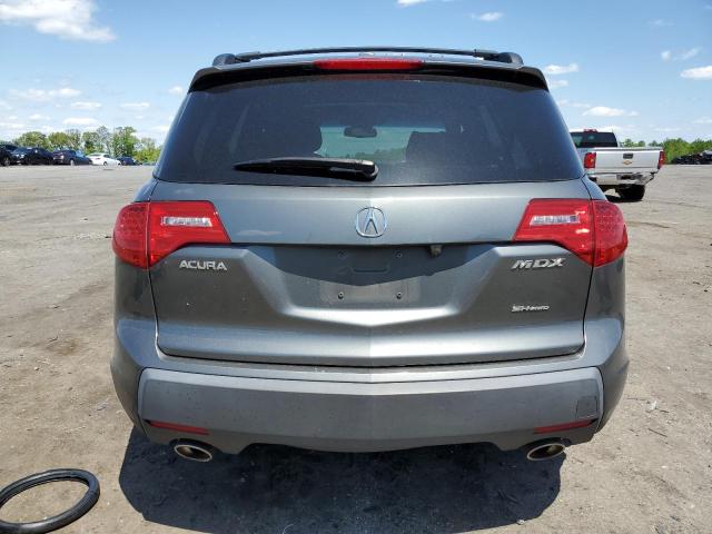 2HNYD28398H514769 - 2008 ACURA MDX TECHNOLOGY GRAY photo 6