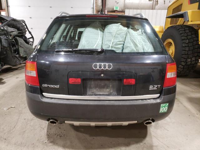 WA1YD64B45N015806 - 2005 AUDI ALLROAD BLACK photo 6