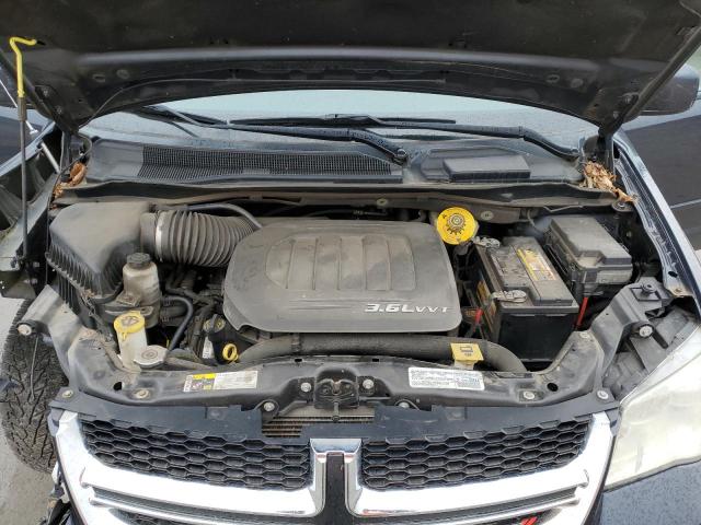 2C4RDGEG8ER337846 - 2014 DODGE GRAND CARA R/T GRAY photo 12