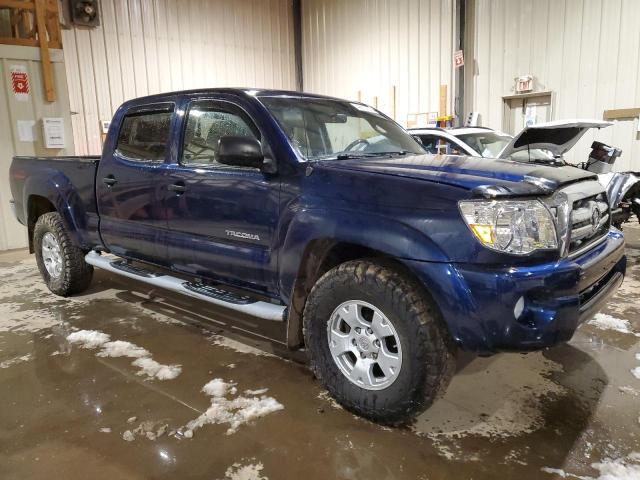 5TEMU52N48Z475674 - 2008 TOYOTA TACOMA DOUBLE CAB LONG BED BLUE photo 4