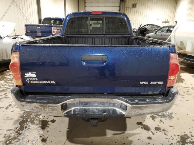 5TEMU52N48Z475674 - 2008 TOYOTA TACOMA DOUBLE CAB LONG BED BLUE photo 6