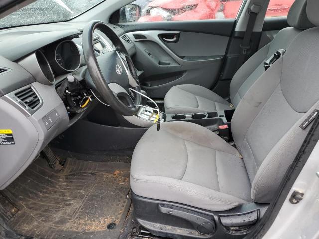 KMHDH4AE8CU360556 - 2012 HYUNDAI ELANTRA GLS SILVER photo 7