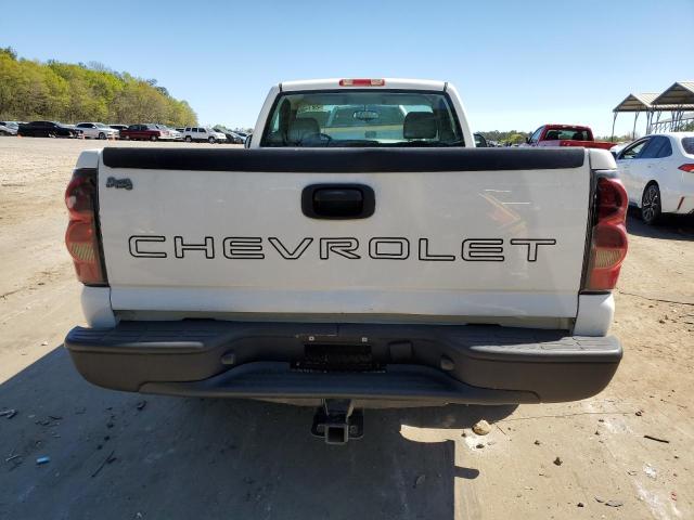 3GCEC14X26G259457 - 2006 CHEVROLET SILVERADO C1500 WHITE photo 6