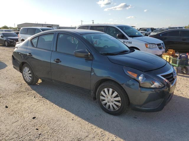 3N1CN7AP6HL808566 - 2017 NISSAN VERSA S BLUE photo 4