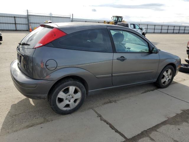 1FAHP31N07W319387 - 2007 FORD FOCUS ZX3 GRAY photo 3