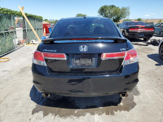 1HGCP3F88CA012467 - 2012 HONDA ACCORD EXL BLACK photo 6