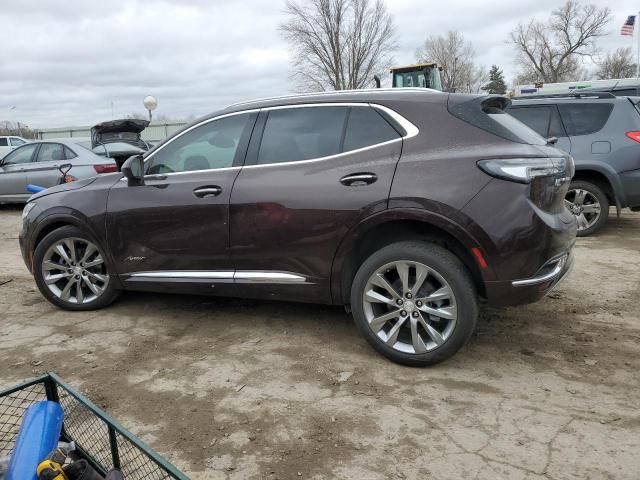 LRBFZSR49MD132043 - 2021 BUICK ENVISION AVENIR MAROON photo 2