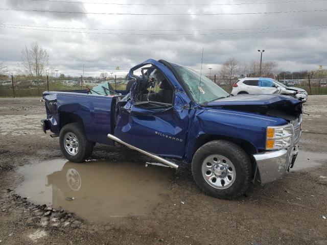 1GCNKPE03DZ374105 - 2013 CHEVROLET SILVERADO K1500 BLUE photo 4