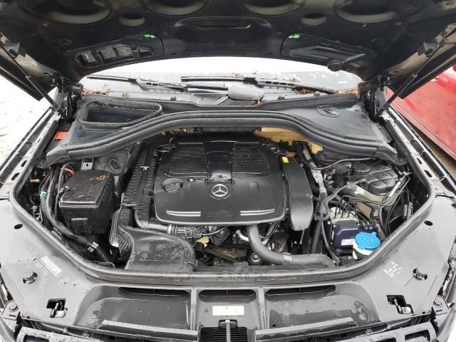 4JGDA5HB5CA027111 - 2012 MERCEDES-BENZ ML 350 4MATIC BLACK photo 12