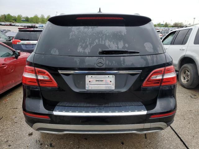 4JGDA5HB5CA027111 - 2012 MERCEDES-BENZ ML 350 4MATIC BLACK photo 6