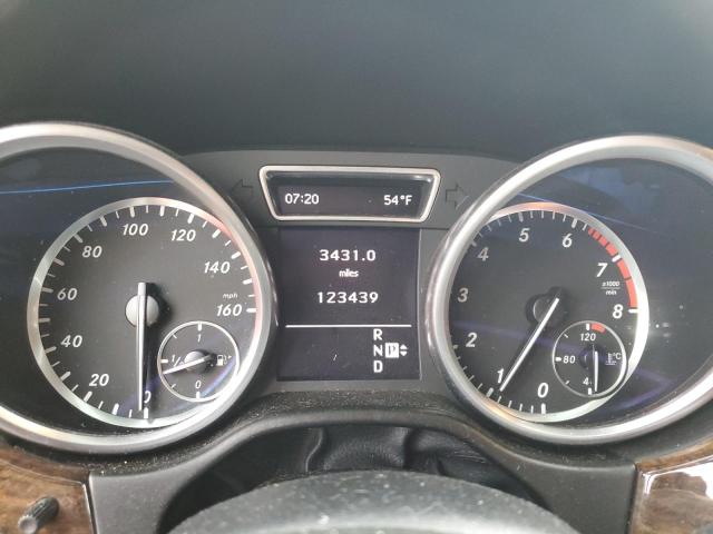 4JGDA5HB5CA027111 - 2012 MERCEDES-BENZ ML 350 4MATIC BLACK photo 9