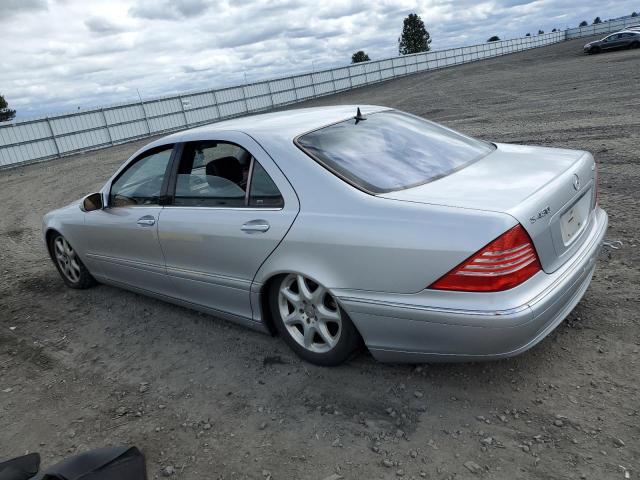 WDBNG83J03A369717 - 2003 MERCEDES-BENZ S 430 4MATIC SILVER photo 2