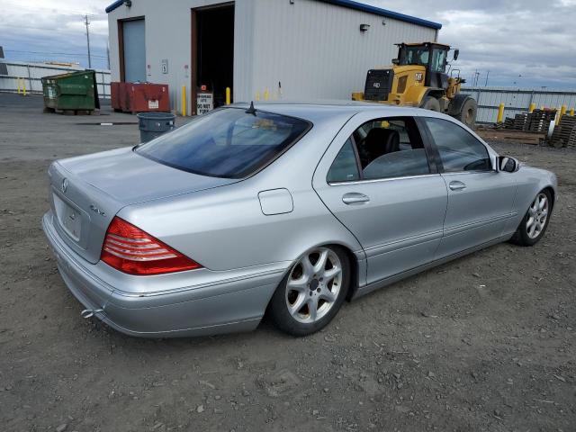 WDBNG83J03A369717 - 2003 MERCEDES-BENZ S 430 4MATIC SILVER photo 3