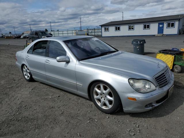 WDBNG83J03A369717 - 2003 MERCEDES-BENZ S 430 4MATIC SILVER photo 4