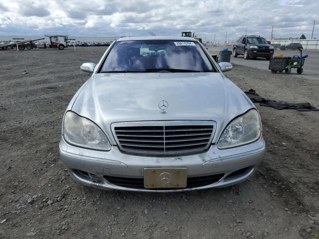 WDBNG83J03A369717 - 2003 MERCEDES-BENZ S 430 4MATIC SILVER photo 5