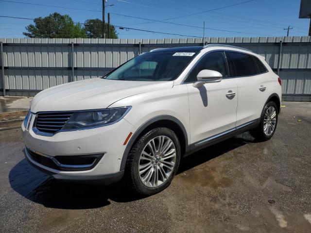2LMTJ6LR5GBL59232 - 2016 LINCOLN MKX RESERVE 白色 照片 1