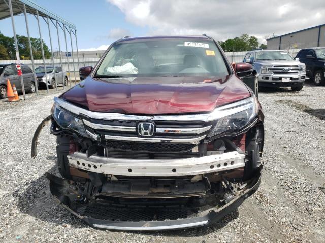 5FNYF5H91JB003879 - 2018 HONDA PILOT TOURING BURGUNDY photo 5